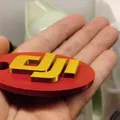 Móc khóa logo DJI cho ba lô và phụ kiện drone - Thumbnail 2