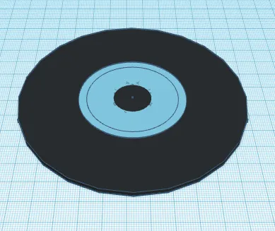 Đế lót ly hình đĩa nhạc độc đáo - Image 1