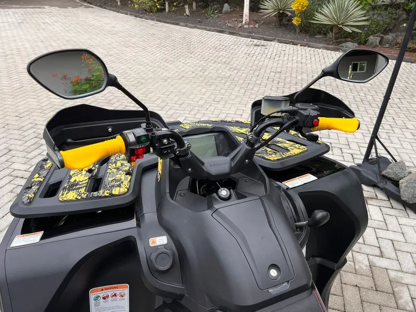 Cán tay lái ATV với hỗ trợ cổ tay ergonomic - Image 2