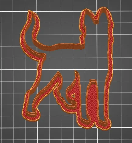 Cutter bánh quy hình chó Malinois Bỉ - Image 1