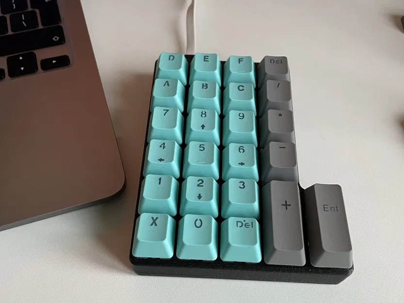 Bàn phím thập lục phân HEXPad với 24 phím cơ khí - Image 1