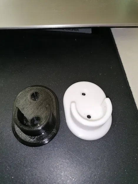 Giá đỡ thanh treo rèm 21 mm và 25 mm cho phòng tắm - Image 2