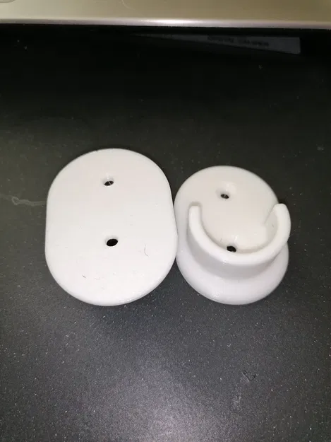 Giá đỡ thanh treo rèm 21 mm và 25 mm cho phòng tắm - Image 3