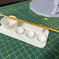 Khay trộn sơn nhỏ với giá đỡ cọ vẽ - Thumbnail 1