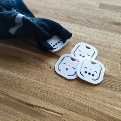 Kẹp tất hình mèo dễ thương cho máy giặt