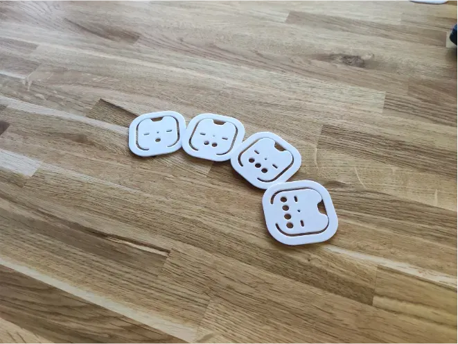 Kẹp tất hình mèo dễ thương cho máy giặt - Image 4