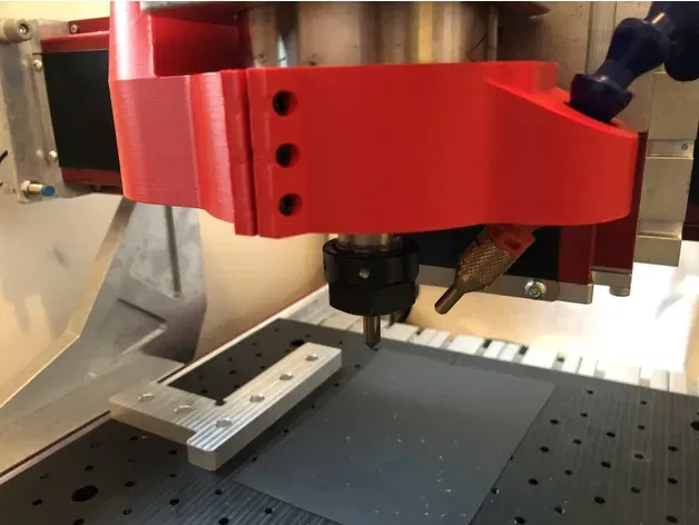 **Bộ thu bụi trục chính 80mm 2.2kw với lỗ đi MQL** - Image 4