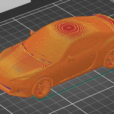 Mô hình xe thể thao Subaru BRZ 2014 chi tiết cao