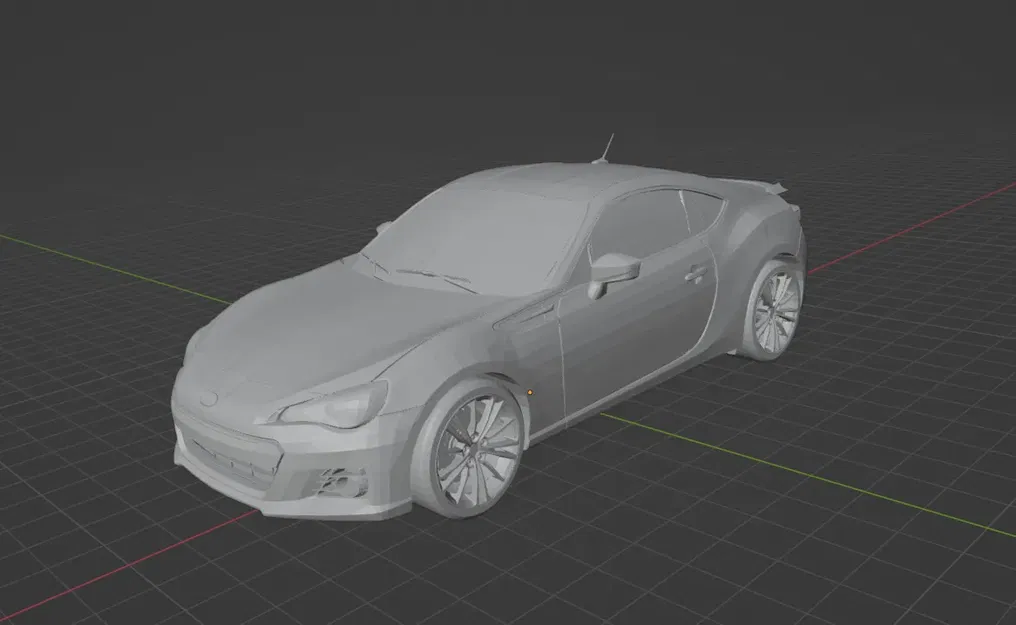 Mô hình xe thể thao Subaru BRZ 2014 chi tiết cao - Image 3