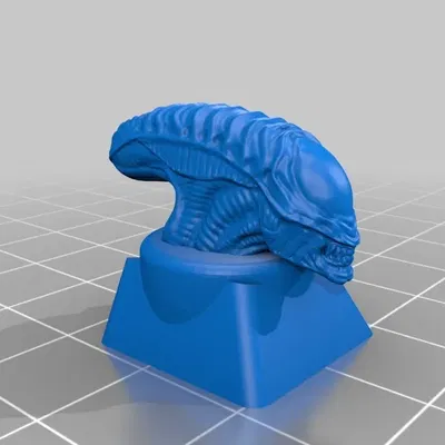 Núm phím ngoài hành tinh thiết kế lại trong Freecad