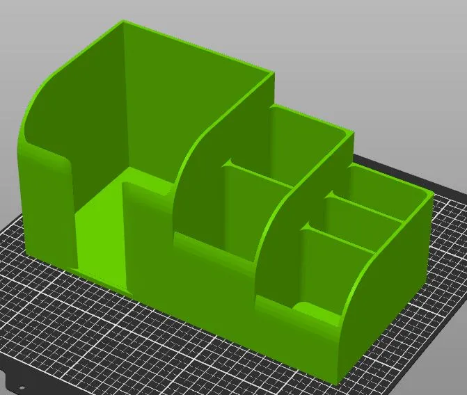 Giá đỡ bút và đồ dùng văn phòng trên bàn làm việc - Image 2