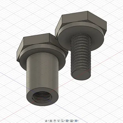 Vít và đai ốc thay thế cho cây lau nhà