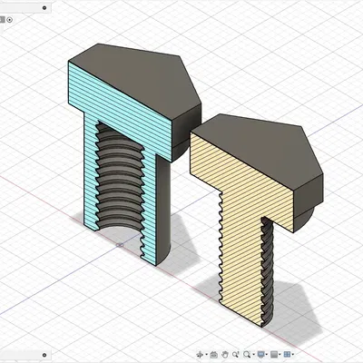 Vít và đai ốc thay thế cho cây lau nhà