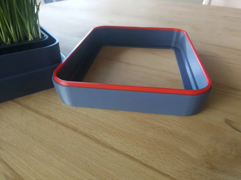 Chậu trồng cỏ cho mèo với thiết kế hình chữ nhật - Image 3