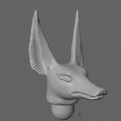 Đầu chó sói cho mô hình 28mm trong trò chơi chiến tranh