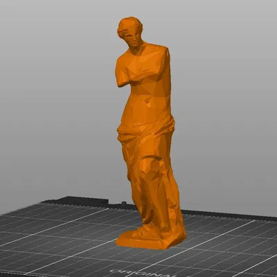 Hình ảnh hành tinh Venus bị tàn phá trong nghệ thuật điêu khắc