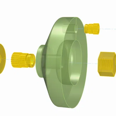 Bánh xe tay Unimat DB cho máy tiện 200