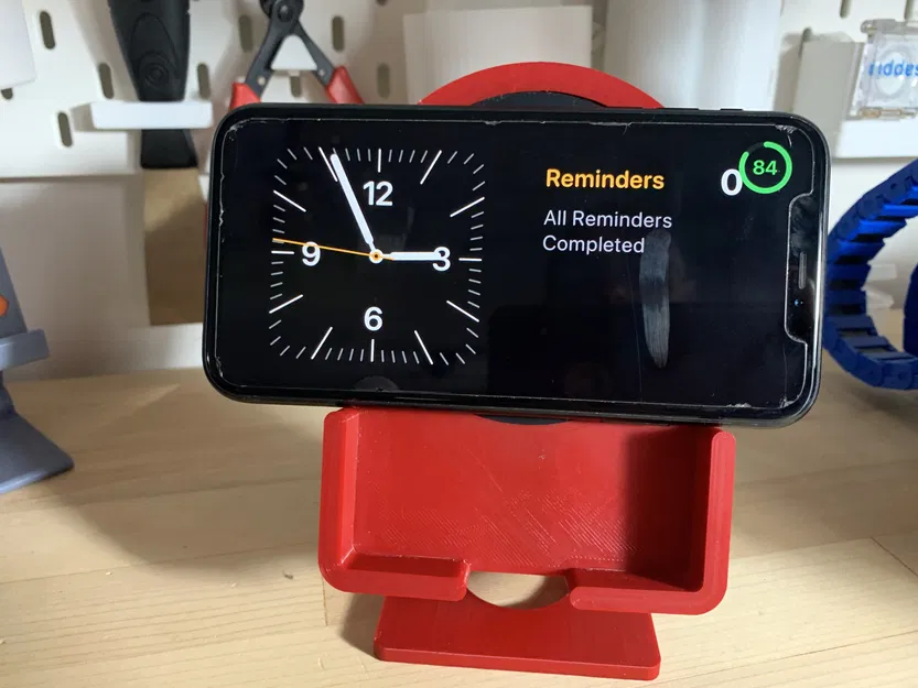 Giá đỡ sạc không dây cho điện thoại với chế độ chờ IOS 17 - Image 4