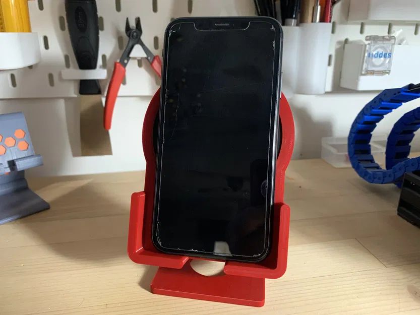 Giá đỡ sạc không dây cho điện thoại với chế độ chờ IOS 17 - Image 6