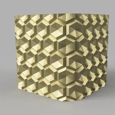 Bình hoa MESMER in chế độ bóng loáng hoặc lấp lánh