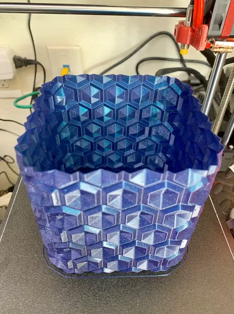 Bình hoa MESMER in chế độ bóng loáng hoặc lấp lánh - Image 3