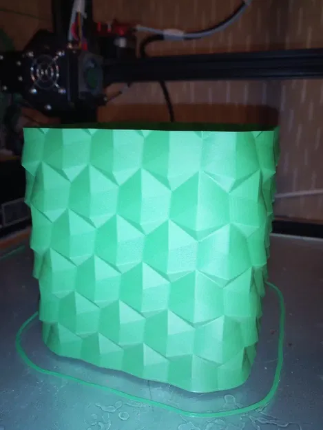 Bình hoa DRACO in 3D với hiệu ứng bóng loáng - Image 3