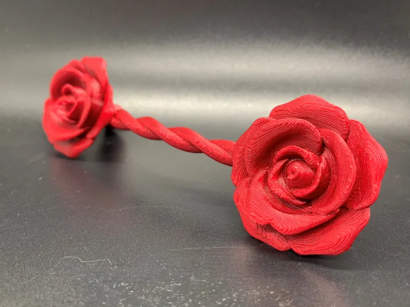 Tay nắm tủ hình hoa hồng với khoảng cách lỗ 3.5 inch - Image 2