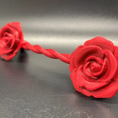 Tay nắm tủ hình hoa hồng với khoảng cách lỗ 3.5 inch