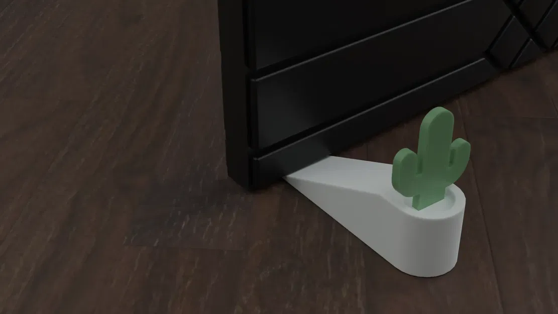 Giá đỡ cửa hình xương rồng với phần thay đổi được - Image 1