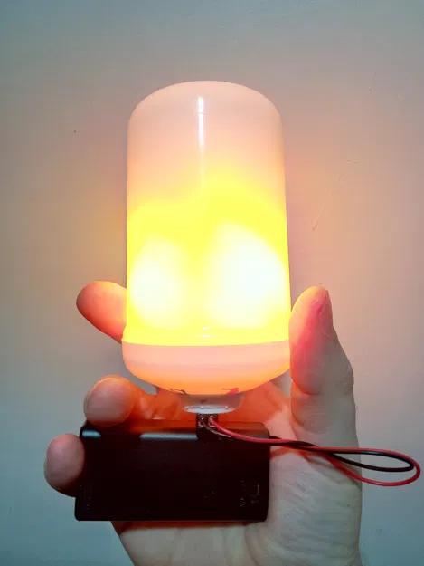 Chai Lửa Địa Ngục với Đế Trang Trí Halloween - Image 3