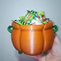 Nồi bí ngô trang trí Halloween cho kẹo - Thumbnail 2