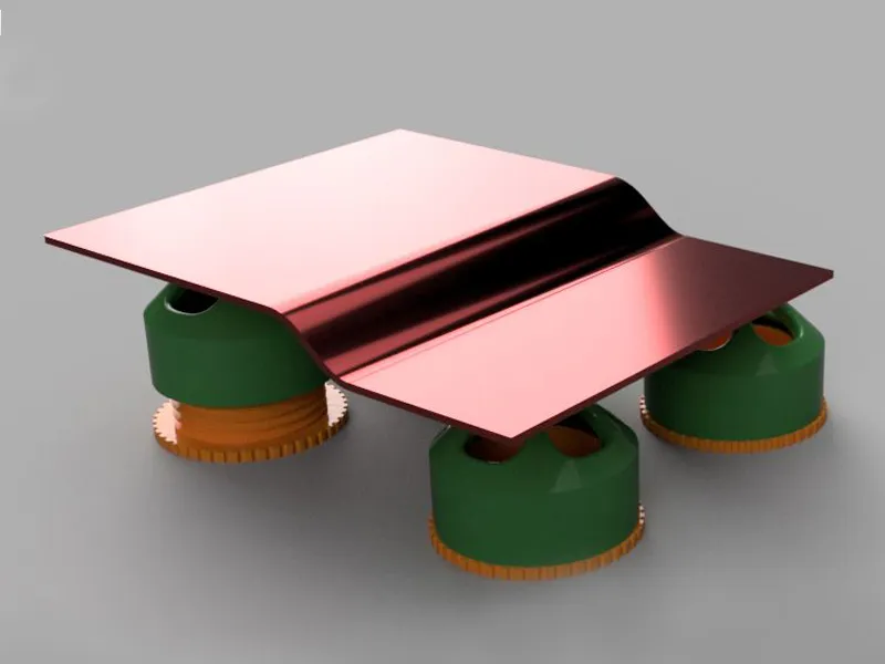 Giá đỡ hình nón điều chỉnh chiều cao cho công việc sơn - Image 2