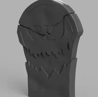 Bảng mộ Jack-O'-Lantern cho trang trí Halloween