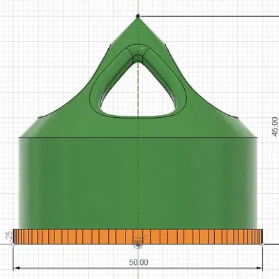 Giá đỡ hình nón điều chỉnh chiều cao cho công việc sơn