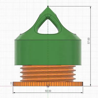 Giá đỡ hình nón điều chỉnh chiều cao cho công việc sơn