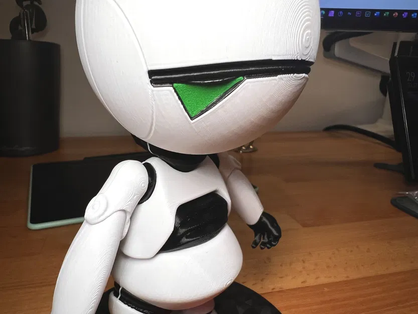 Nhân vật robot buồn nhiều màu từ The Hitchhiker's Guide - Image 5