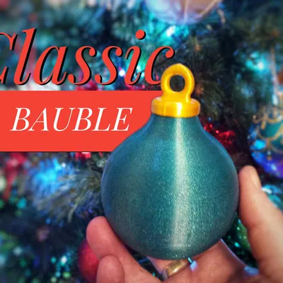 Quả cầu Giáng Sinh cổ điển cho trang trí Noel