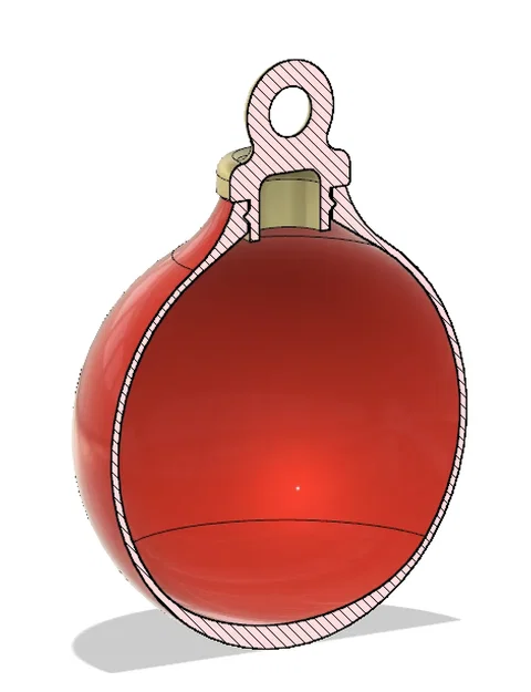 Quả cầu Giáng Sinh cổ điển cho trang trí Noel - Image 2