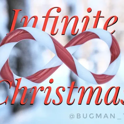 Mô hình trang trí Giáng sinh vô tận cho năm mới