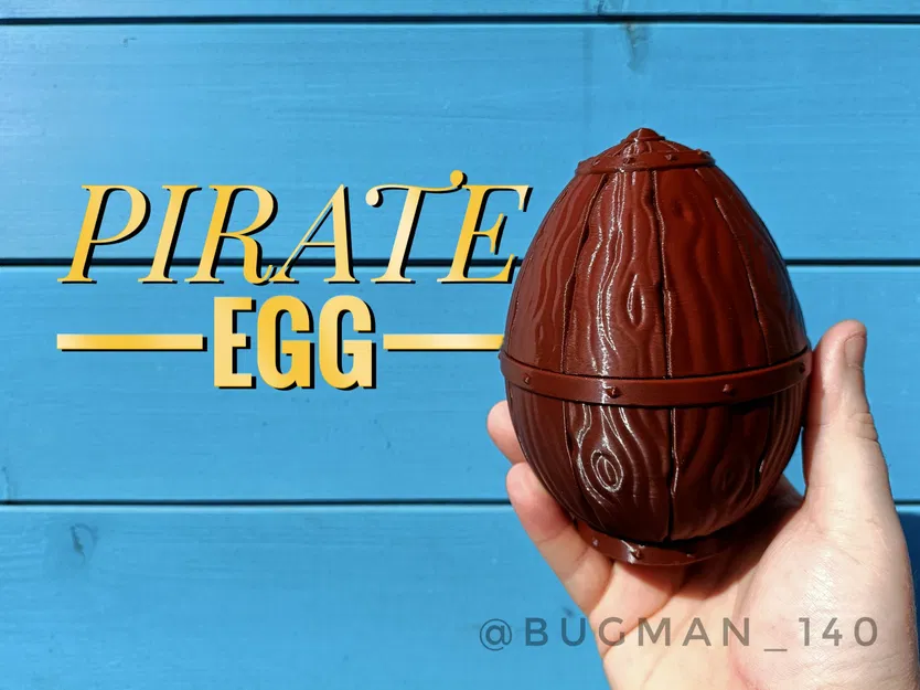 Trứng Phù Thủy Hải Tặc chứa Kho Báu Sô Cô La - Image 1