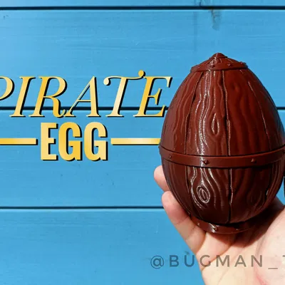 Trứng Phù Thủy Hải Tặc chứa Kho Báu Sô Cô La