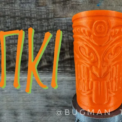 Cốc Tiki phù hợp cho mùa hè với thiết kế độc đáo