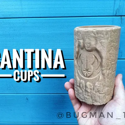 Cốc Cantina khắc họa cho mùa hè vui vẻ