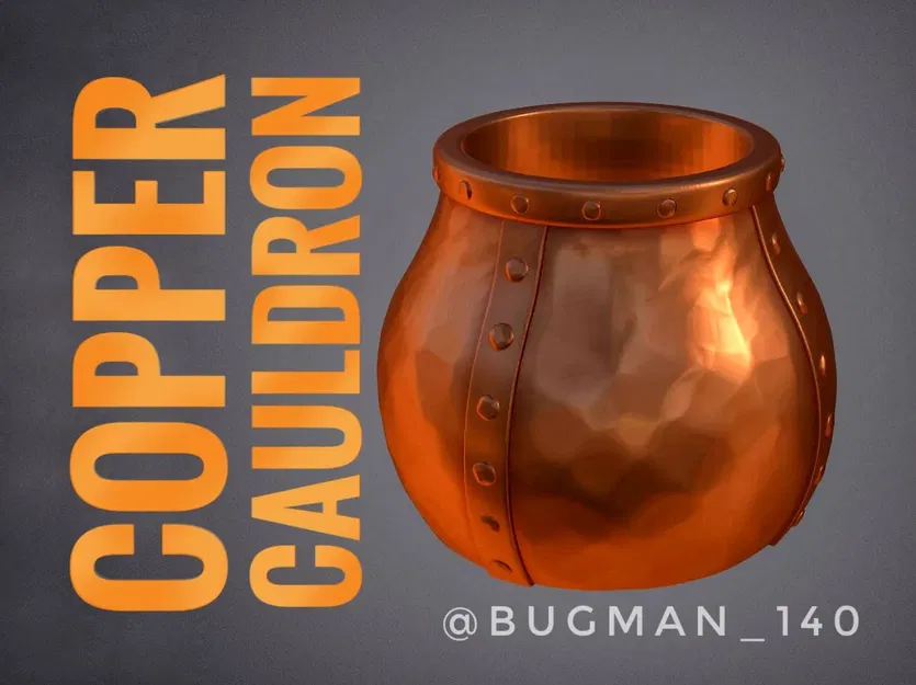 Nồi đồng đơn giản cho trang trí Halloween - Image 1