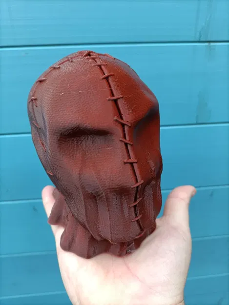 Đầu người bù nhìn trang trí Halloween - Image 3