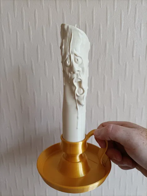 Nến ma ám với thiết kế độc đáo cho Halloween - Image 2