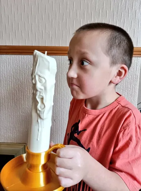 Nến ma ám với thiết kế độc đáo cho Halloween - Image 3