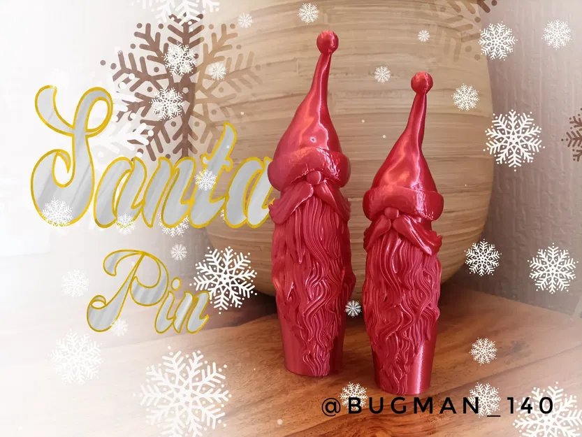 Mô hình ông già Noel trang trí Giáng Sinh dễ thương - Image 1