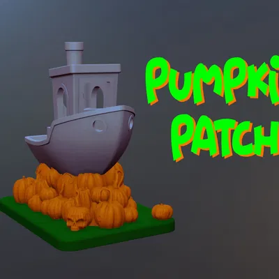 Giá đỡ bí ngô cho Benchy