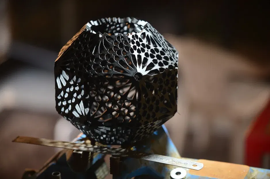 Đèn bàn Alhambra Rosetta phong cách Arabesque 20cm - Image 6